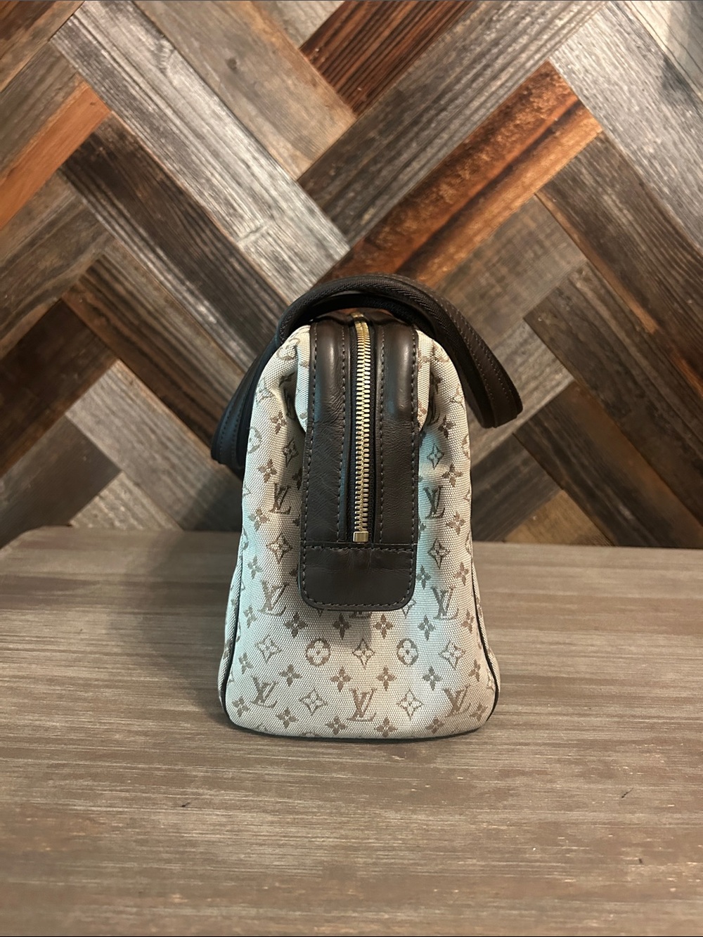 Louis Vuitton Monogram Mini Lin Canvas Josephine Bag - Picture 4 of 8